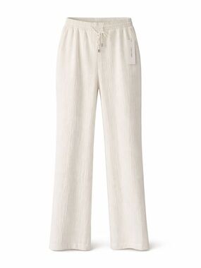 Calvin Klein Cream Wide Leg Pants